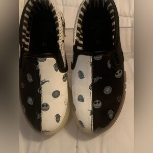 Kids Nightmare Before Christmas Slip-On Shoes